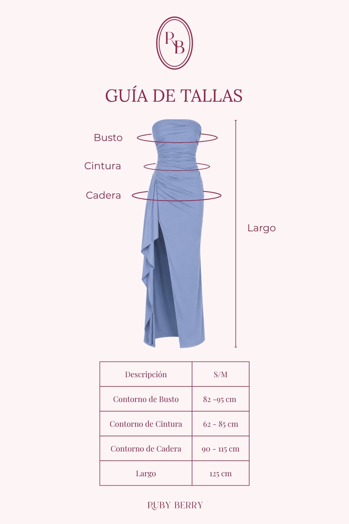 VESTIDO SEVILLA  EN AZUL ACERO